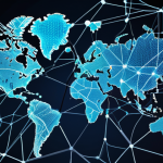 **

"Network sensor security visualization: A network of interconnected sensors, with encrypted data flowing between them. A blockchain overlay symbolizes data integrity and security. Visual cues highlight protection against DDoS and MITM attacks. Emphasize a sense of layered defense and trustworthiness."

**